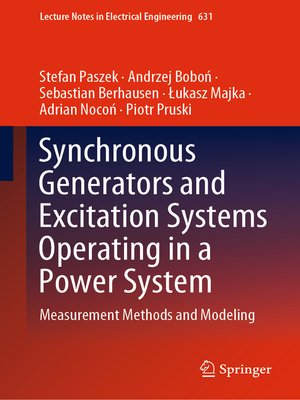 cover image of Synchronous Generators and Excitation Systems Operating in a Power System